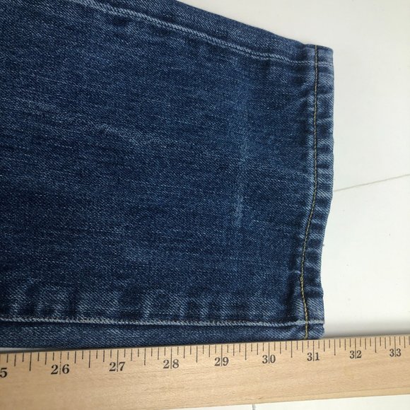 Levi's Made & Crafted Jeans Men's 31 X 31* Tack Slim Fit Blue Distressed Denim - Picture 14 of 16